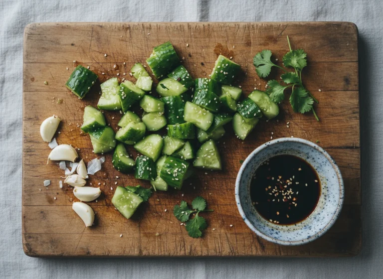 10-minute Asian Smashed Cucumber Salad (crisp & Garlicky) — Fast Flavor