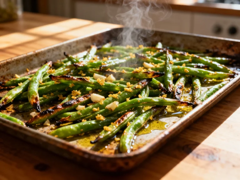 Sheet Pan Roasted Green Beans Recipe (simple, Flavorful Side) Everyone Craves