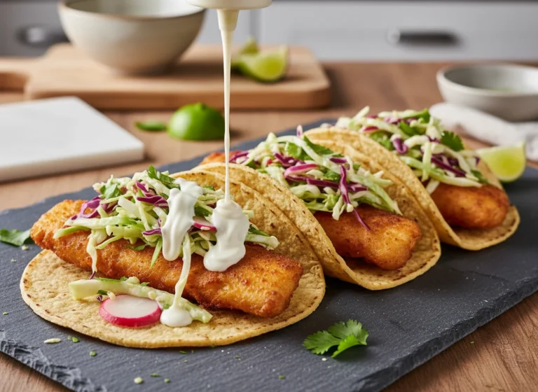 Best Fish Taco Recipes With Slaw & Creamy Sauce — Weeknight Win