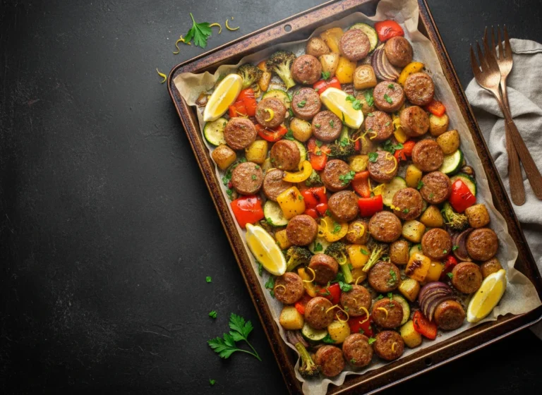 Sheet Pan Sausage and Veggies: the Easiest Weeknight Dinner