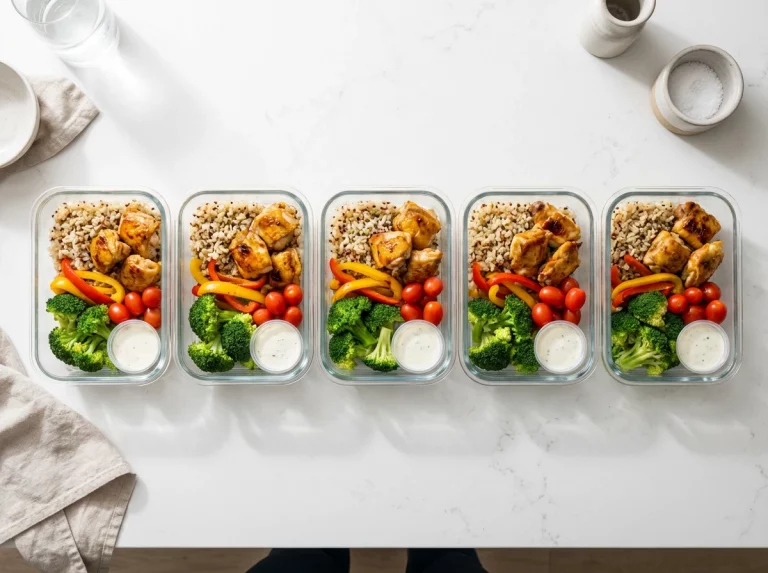 Healthy Simple Chicken Meal Prep Bowls for the Week