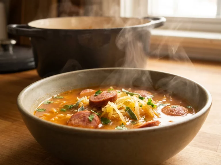 German Sauerkraut Soup (hearty Weeknight Meal)