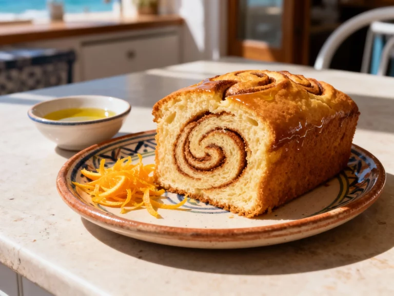 Mediterranean Cinnamon Cake Recipes With Olive Oil & Orange
