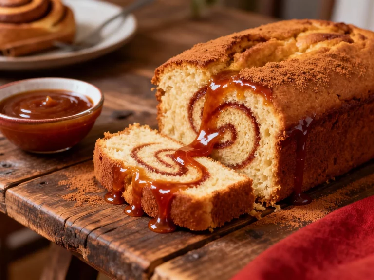 Korean Cinnamon Cake Recipes With Gochujang Caramel Swirl