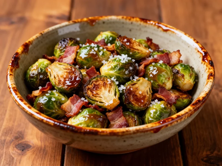 Air Fryer Brussel Sprouts With Bacon: Crispy, Fast, Addictive
