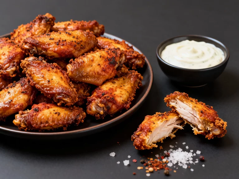 Crispy Air Fryer Chicken Wings That Crackle Fast