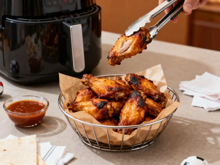 Reheat Chicken Wings in Air Fryer for Crackly Skin