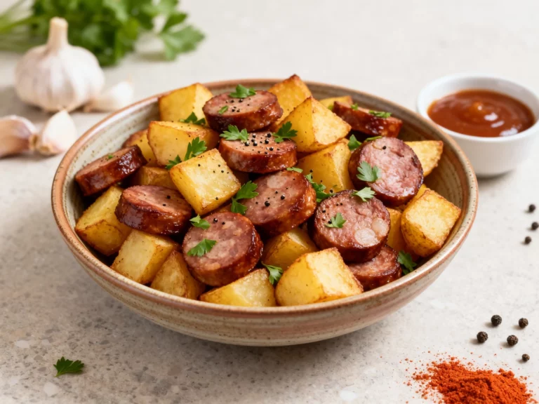 Air Fryer Sausage and Potatoes: Crispy Dinner in 20 Minutes