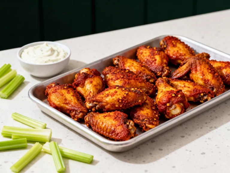 Dry Rub Chicken Wings Air Fryer: Crispy Heat Fast