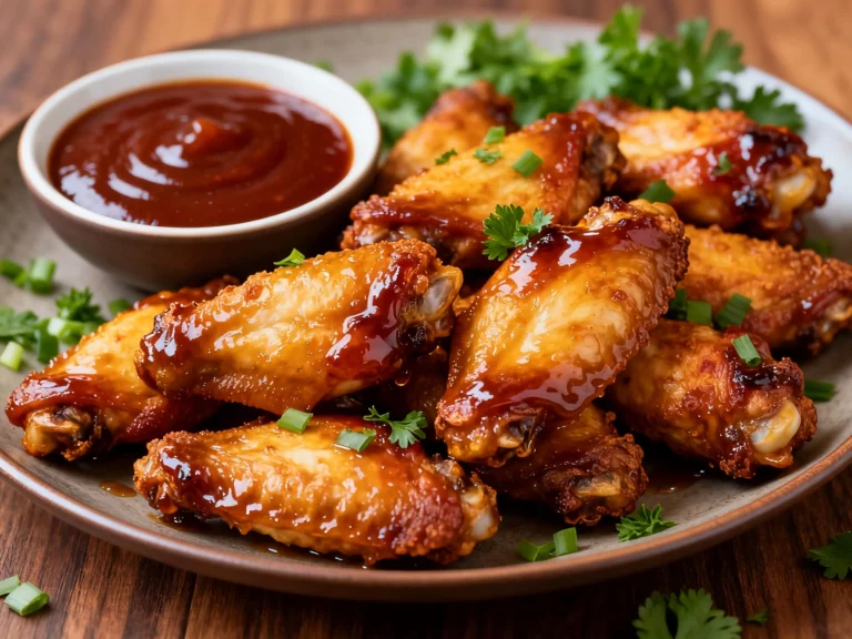 Bbq Chicken Wings in Air Fryer: Sticky, Fast Party Gold