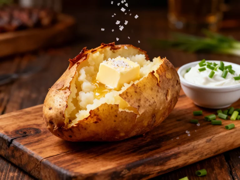 Baked Potatoes in Air Fryer That Taste Like Steakhouse