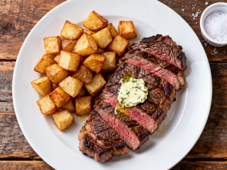 Steak and Potatoes Air Fryer Dinner That Wins Weeknights