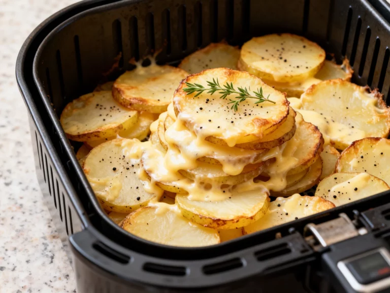 Air Fryer Scalloped Potatoes That Steal the Spotlight