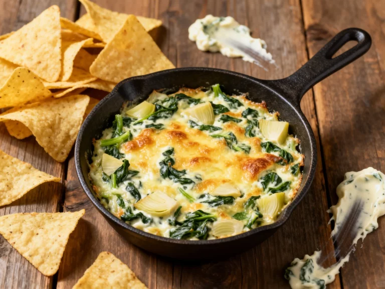 Spinach Artichoke Dip That Disappears at Every Party