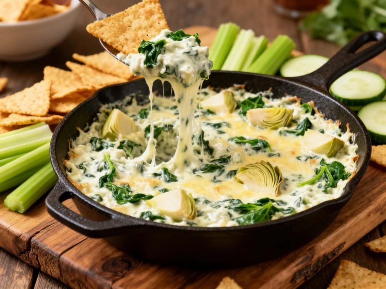 Keto Spinach Artichoke Dip That Vanishes Fast