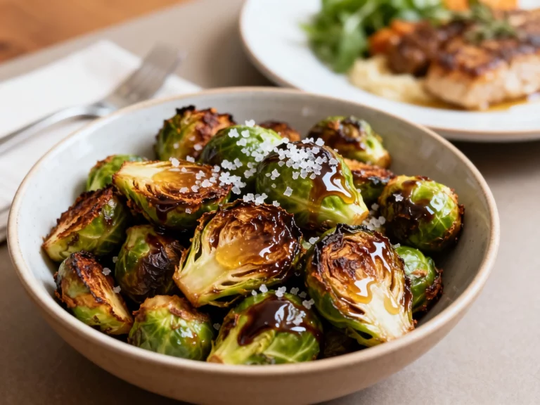 Air Fryer Brussel Sprouts Balsamic That Win Dinner Fast