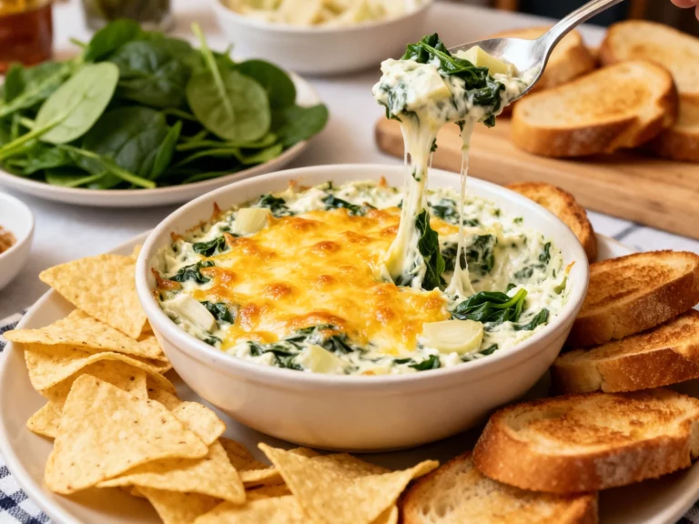 Olive Garden Spinach Artichoke Dip Everyone Begs You to Make
