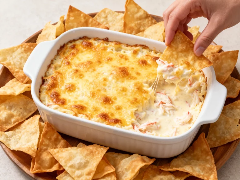 Crab Rangoon Dip: the Party Snack Everyone Attacks First