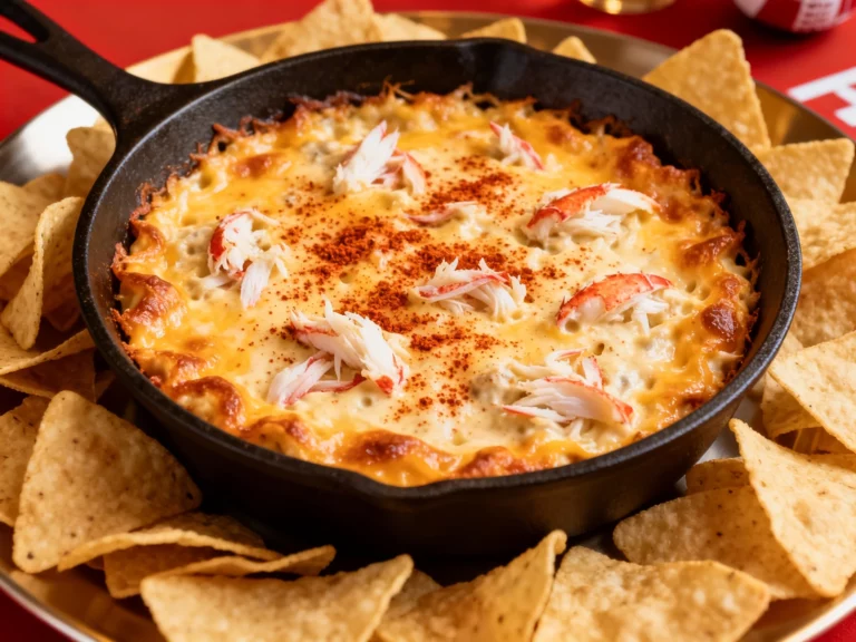 Cajun Crab Dip That Disappears Before the Chips Do