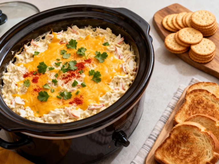 Crockpot Crab Dip Everyone Devours Before Kickoff