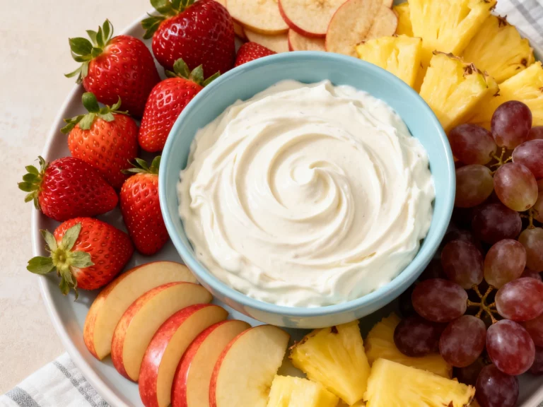 Yogurt Fruit Dip Everyone Demolishes at First Bite
