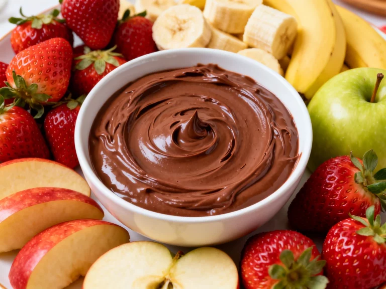 Chocolate Fruit Dip That Disappears Faster Than Dessert