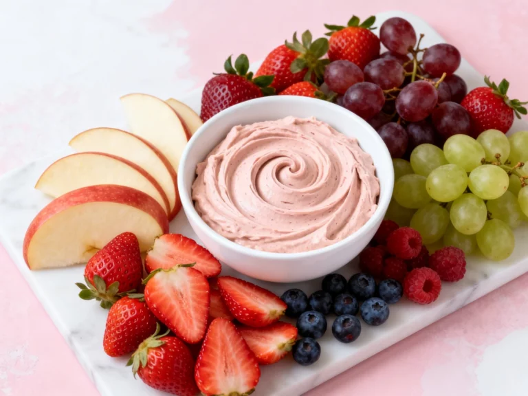 Protein Fruit Dip for Snack Boards Everyone Attacks First
