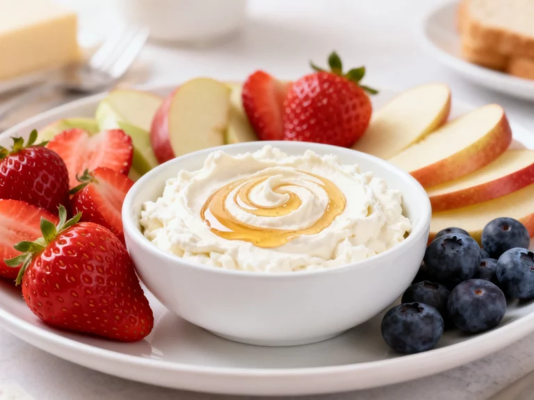 Cottage Cheese Fruit Dip That Tastes Way Too Good