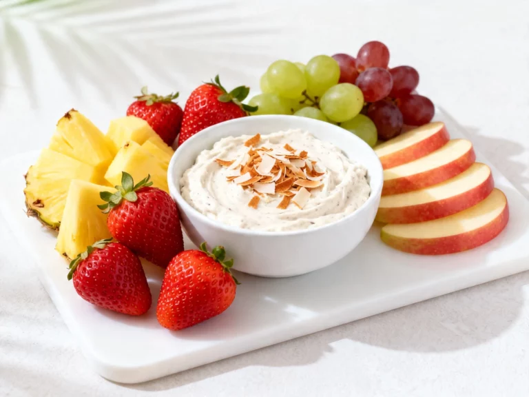 Coconut Fruit Dip That Disappears at Every Party Fast
