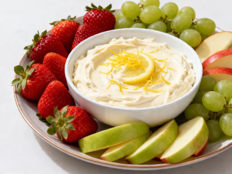 Lemon Fruit Dip That Makes Every Fruit Platter Disappear