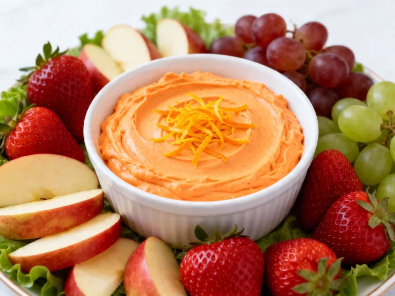 Orange Fruit Dip That Disappears Fast at Every Party