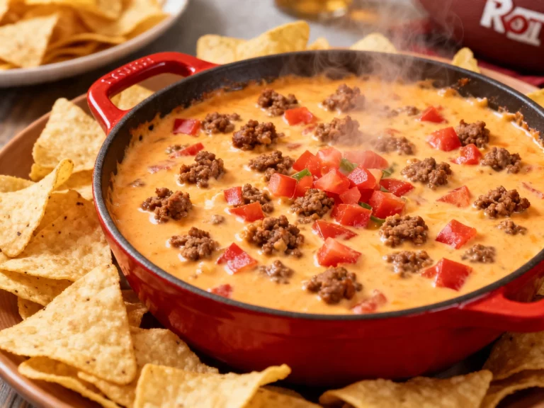 Rotel Cheese Dip That Disappears at Every Party