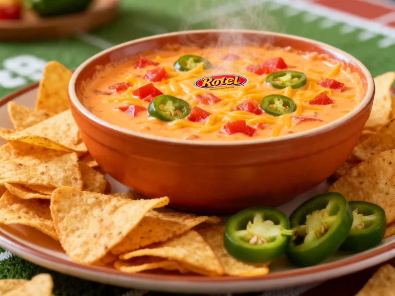 Rotel Queso Dip Everyone Raids Before Kickoff Even Starts